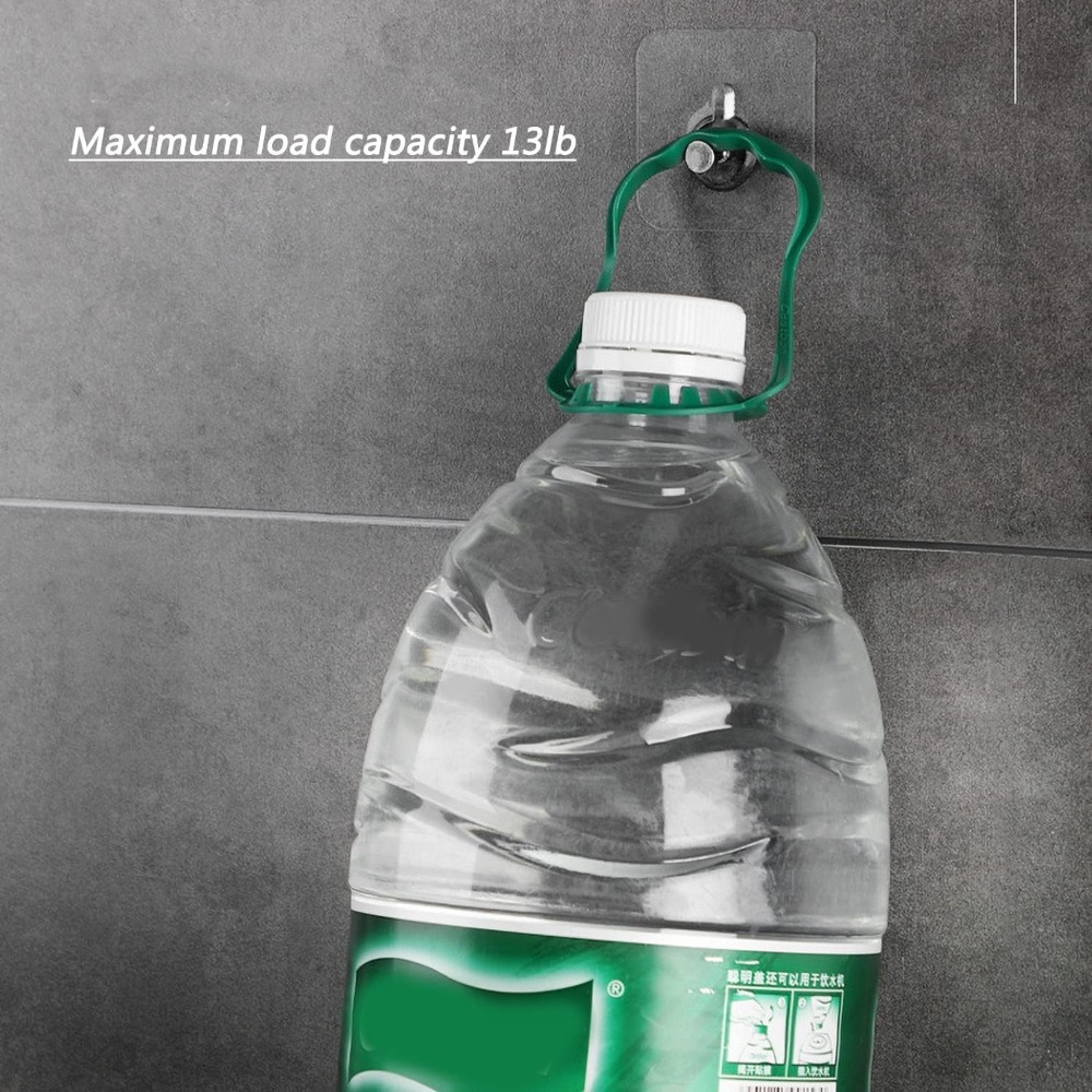 Home Bathroom Wall Decor - 14 sztuk samoprzylepnych haczyków ściennych bez