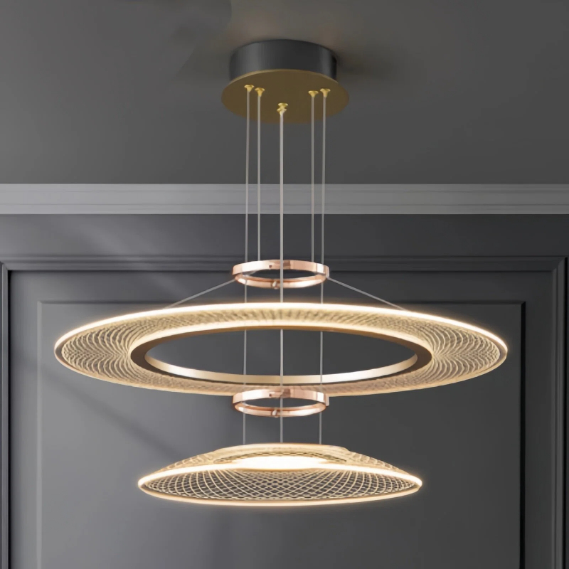 Home Bathroom Lighting Design - Nowoczesny Minimalistyczny Luksusowy Żyrandol LED Włoski