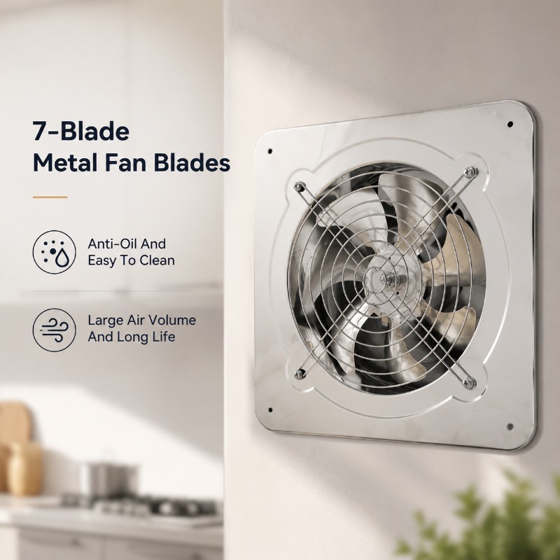 Home Bathroom Vent - Wentylator wyciągowy o wysokiej prędkości 6