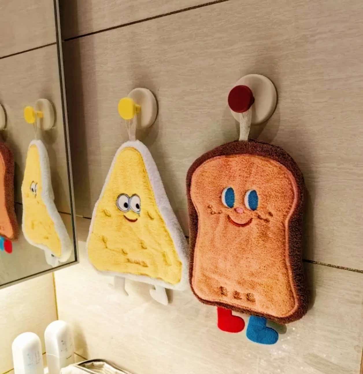 Home Goods Bathroom - Nowy, uroczy, dekoracyjny ręcznik do zawieszenia