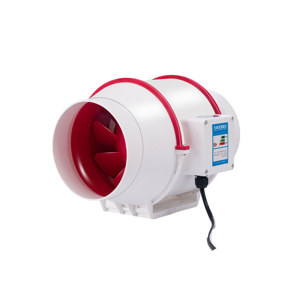 Home Bathroom Extractor Fan - 6-calowy wentylator kanałowy 80W cichy wentylator