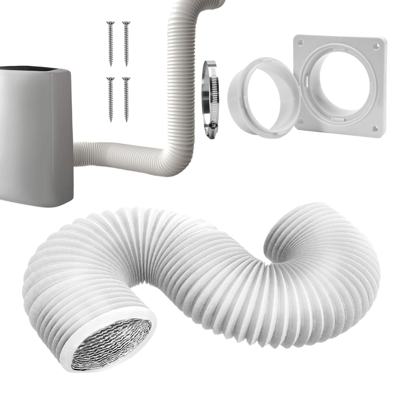 Home Bathroom Vent - Zamiennik płytki węża odpływowego suszarki, przenośny
