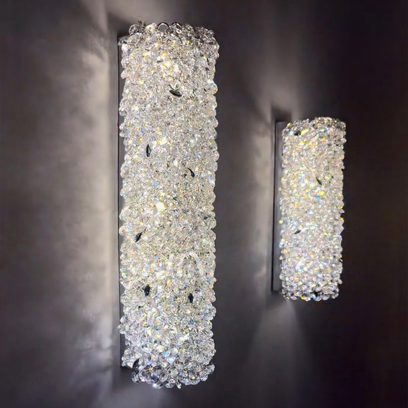 Home Bathroom Lighting Design - Nowoczesny Design kryształowe koraliki kinkiet kinkiet