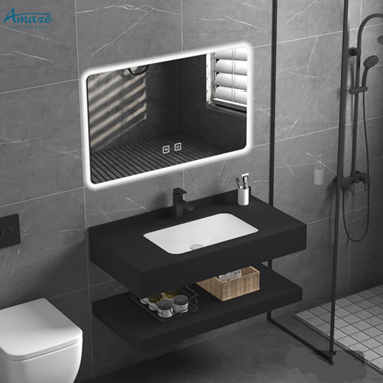 Home Living Bathroom Vanity - Szafka łazienkowa Trwała dwuwarstwowa szafka łazienkowa