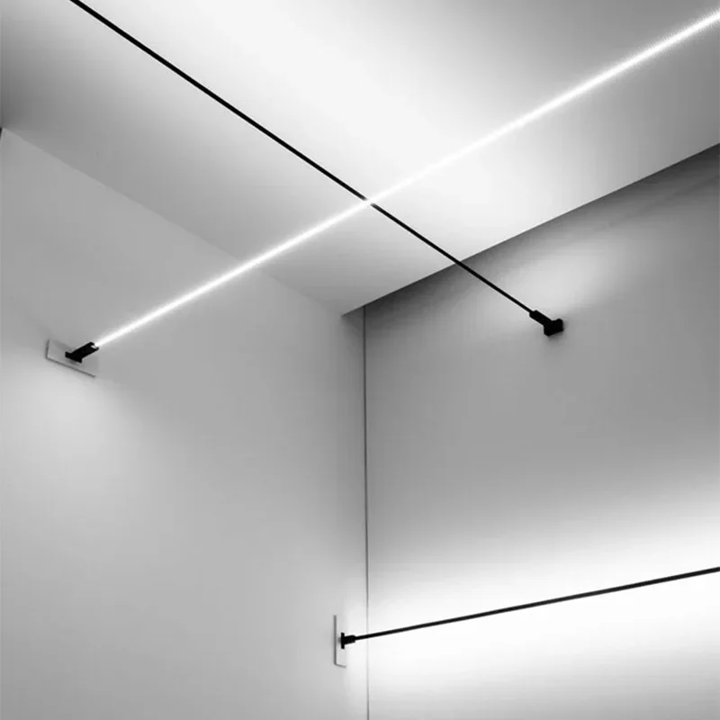 Home Bathroom Lighting Design - Nordycka minimalistyczna listwowa lampa ścienna do