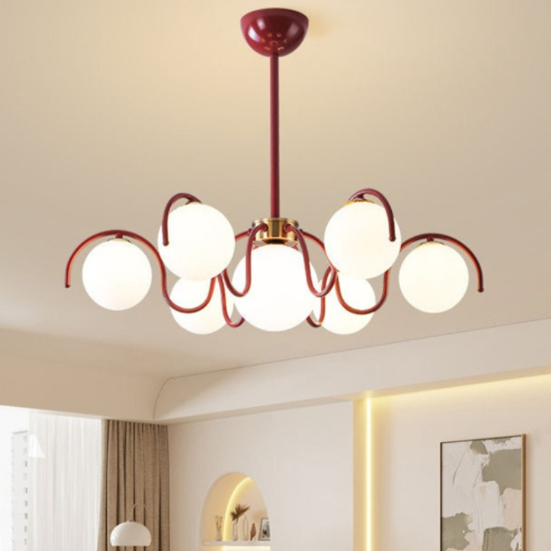 Home Bathroom Lighting Design - Nowoczesna, kreatywna lampa sufitowa LED, okrągły