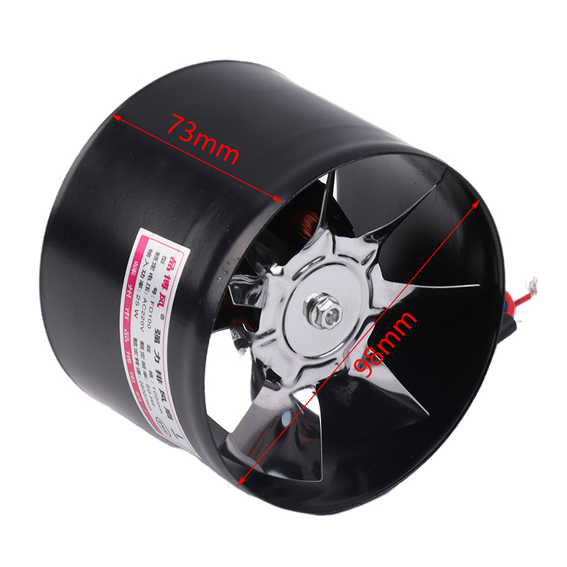 Wentylator 4-calowy do wentyla – Home Bathroom Extractor Fan recenzja i cena