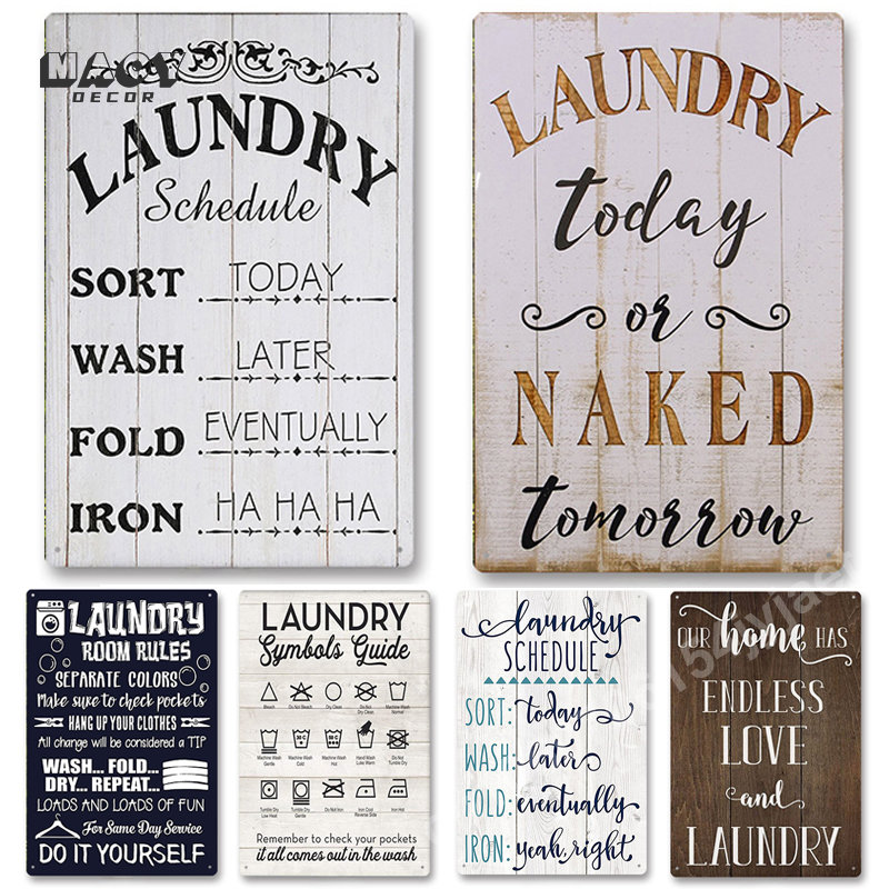 Slogan Metalowy Znak Blaszany  – Home Bathroom Wall Decor recenzja i cena