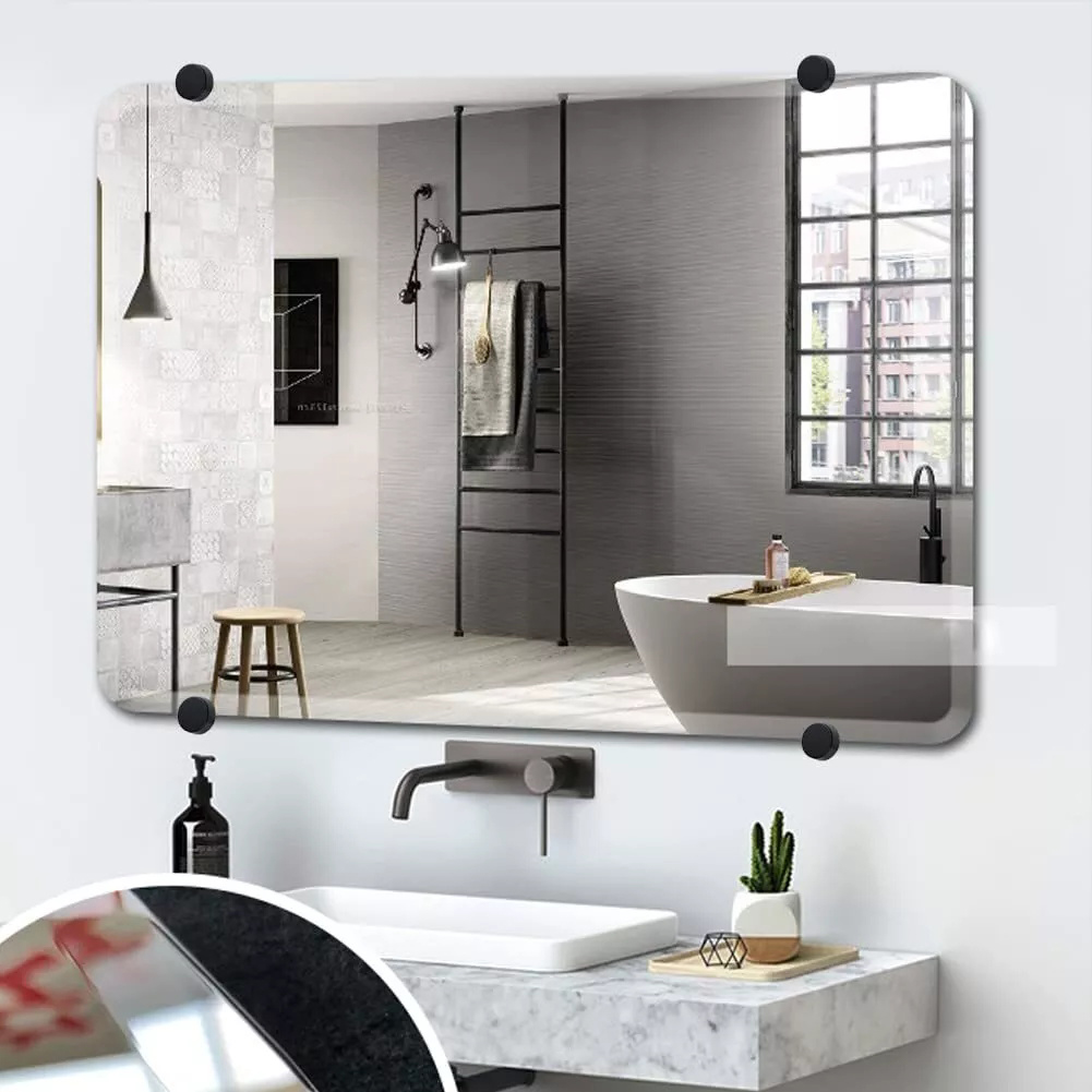 4 Zestawy Klipsów do Luster, E – Home Hardware Bathroom Mirrors recenzja i cena