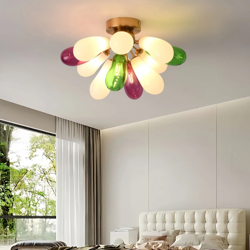 Nowoczesny żyrandol z kolorowe – Home Bathroom Lighting Design recenzja i cena