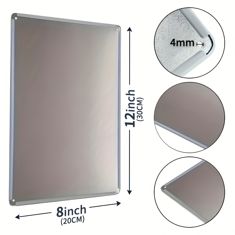 Stylowa metalowa tabliczka z g – Home Bathroom Wall Decor recenzja i cena