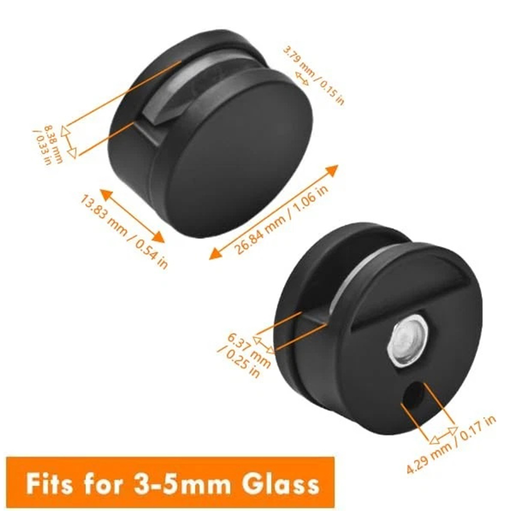 4 szt. Szklane Lustra Zacisk M – Home Hardware Bathroom Mirrors recenzja i cena