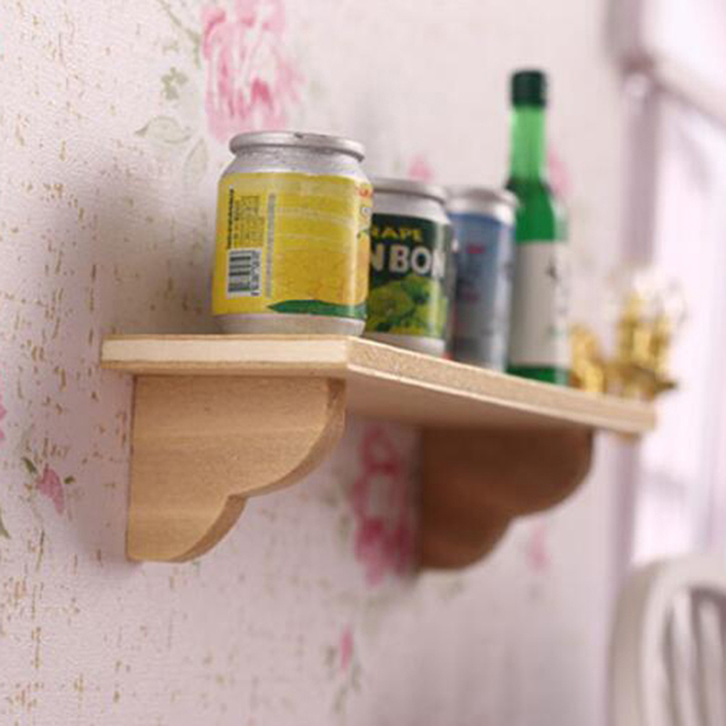 1 szt. 1:12 Drewniana półka śc – Home Bathroom Wall Decor recenzja i cena