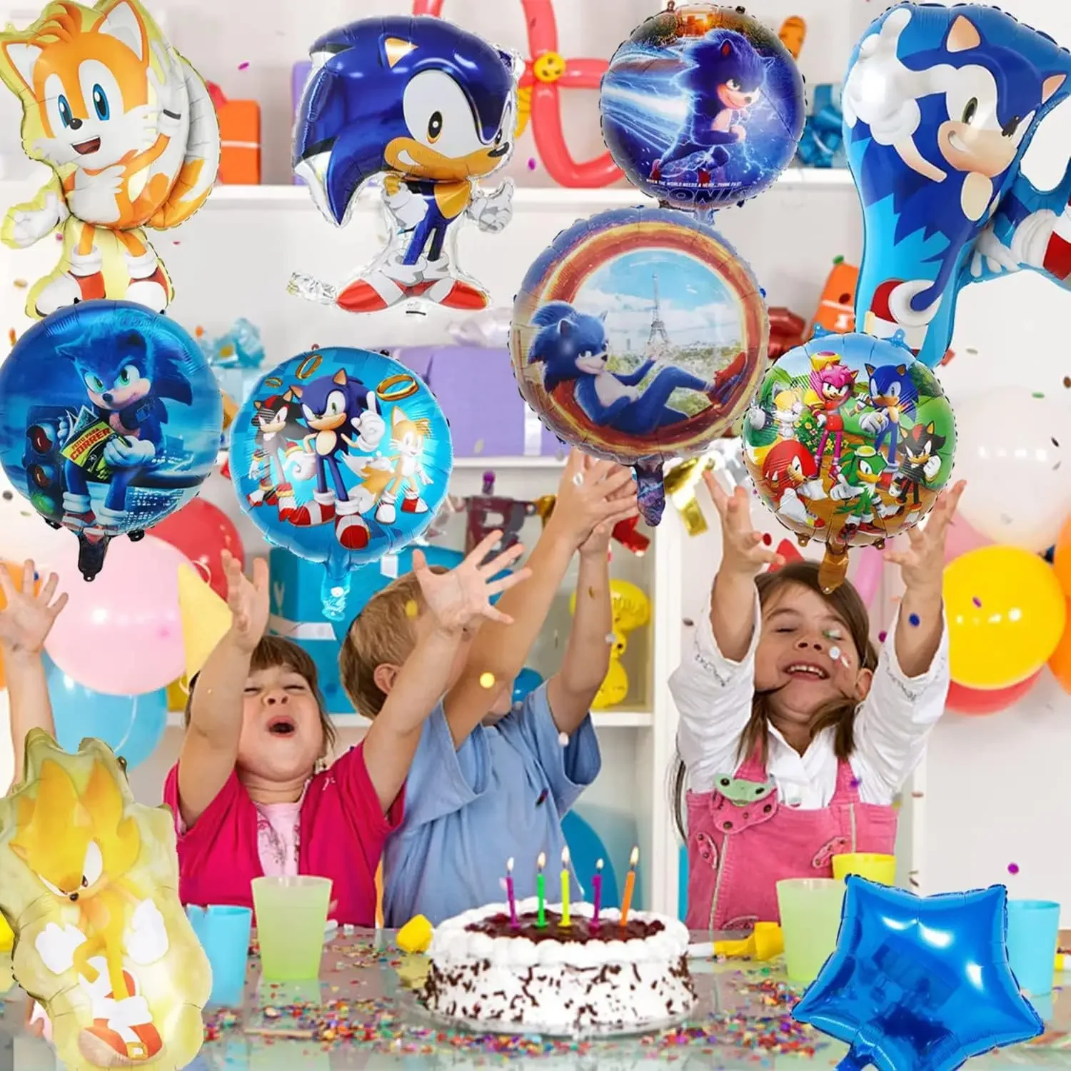 Balon Sonic z Niebieskim Błysk – Home Goods Bathroom recenzja i cena