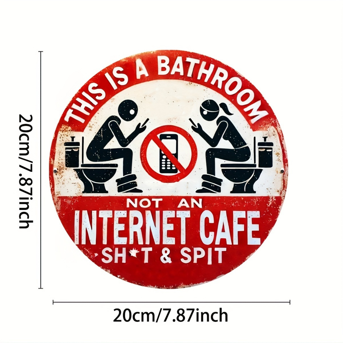 1 szt., 20x20 cm (8x8 cali), r – Home Bathroom Wall Decor recenzja i cena