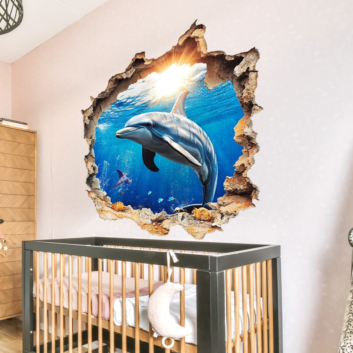 Naklejka 3D Podwodny Świat Del – Home Bathroom Break recenzja i cena